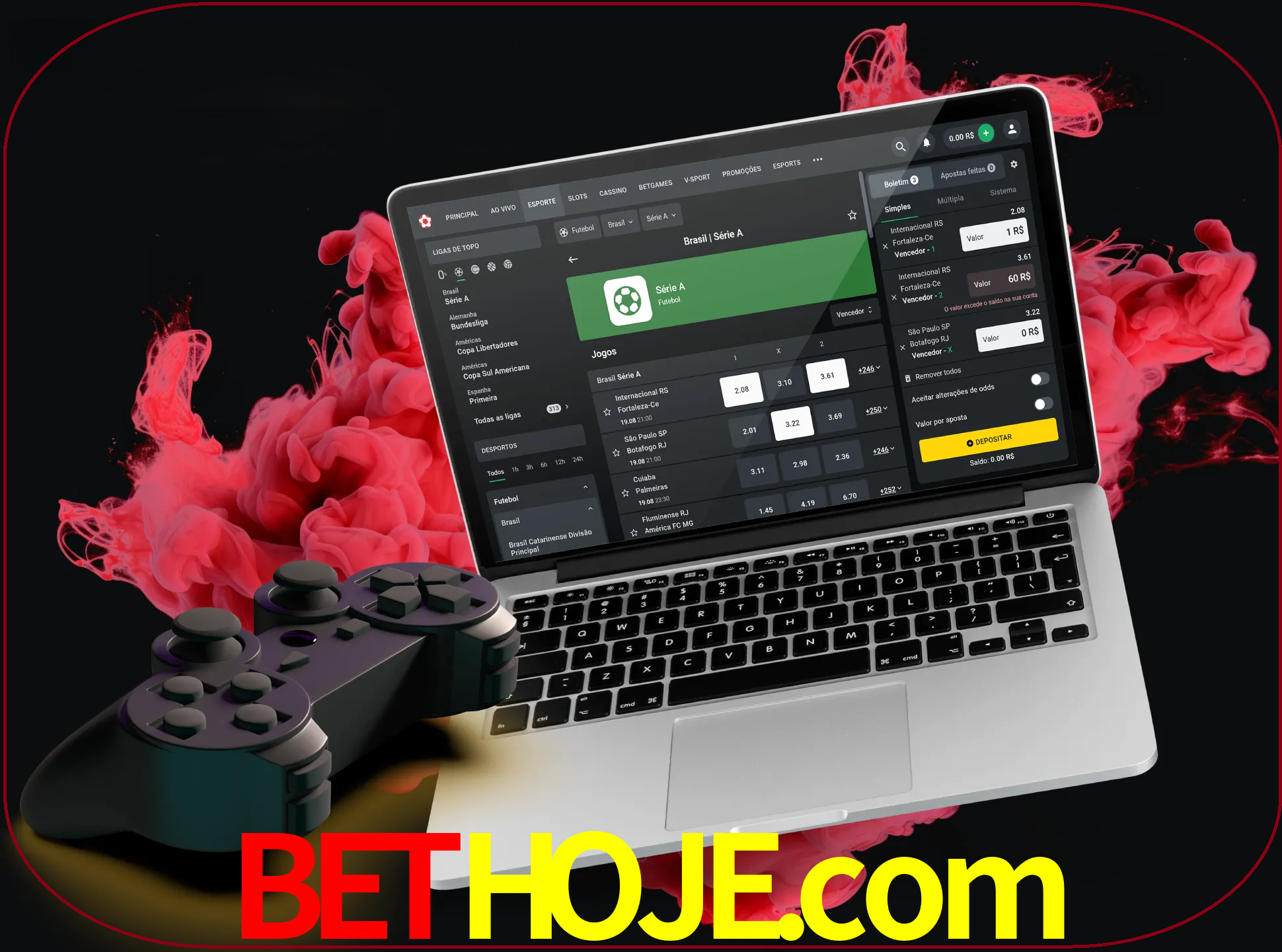 Visite a secção especial de jogos de vídeo em bethoje para descobrir em que jogos pode apostar e ganhar muito dinheiro.