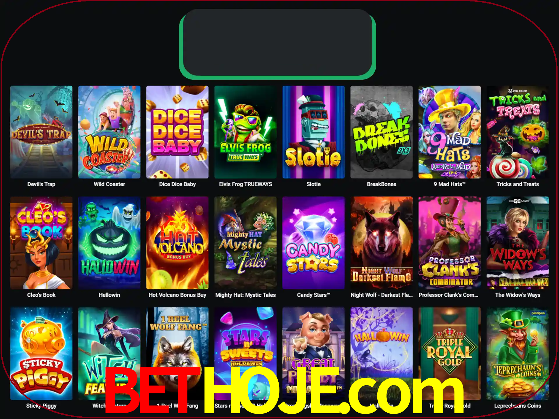 Procure por seus amados jogos de slot.