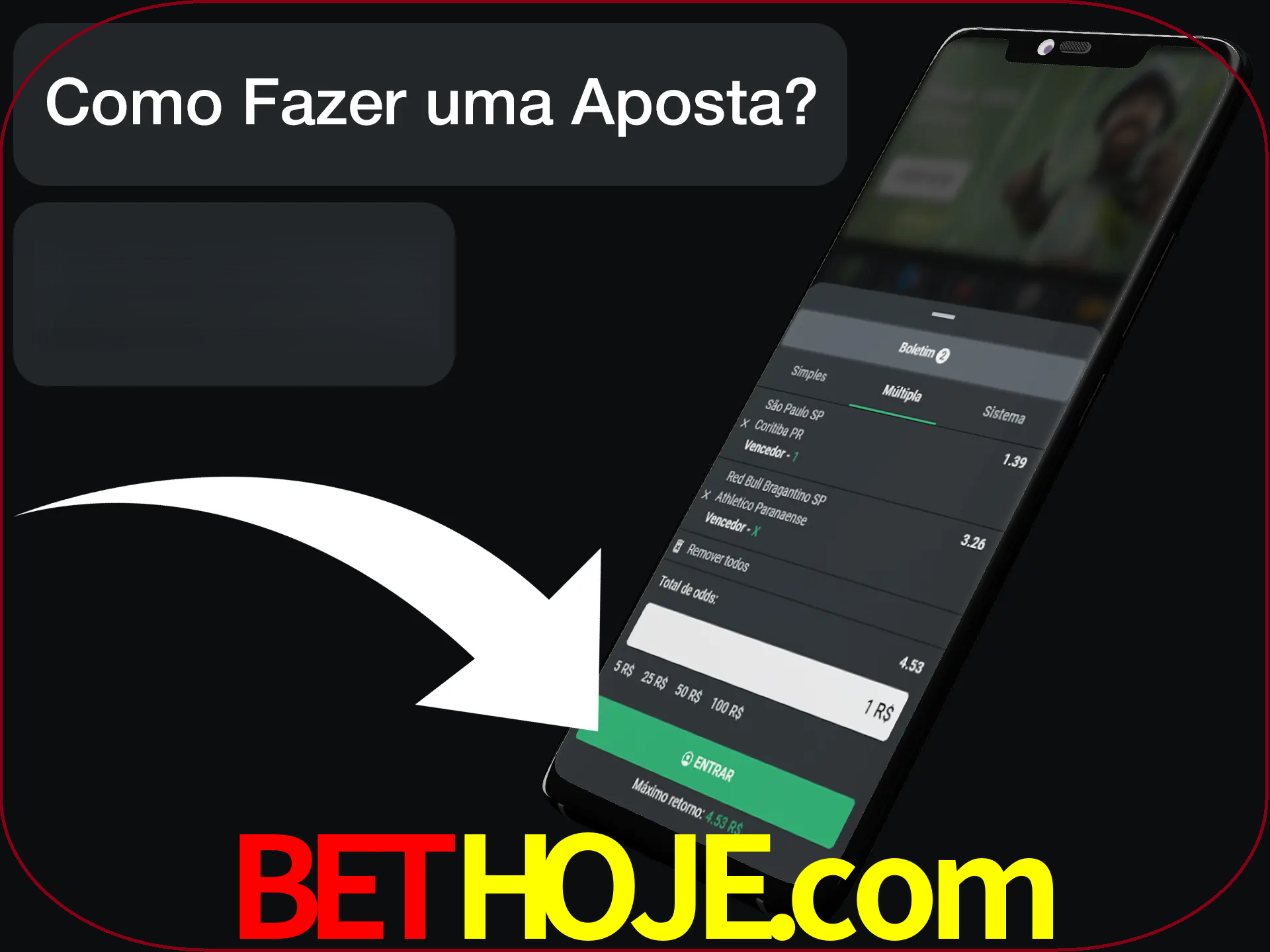 Preencha sua aposta e aguarde o resultado.