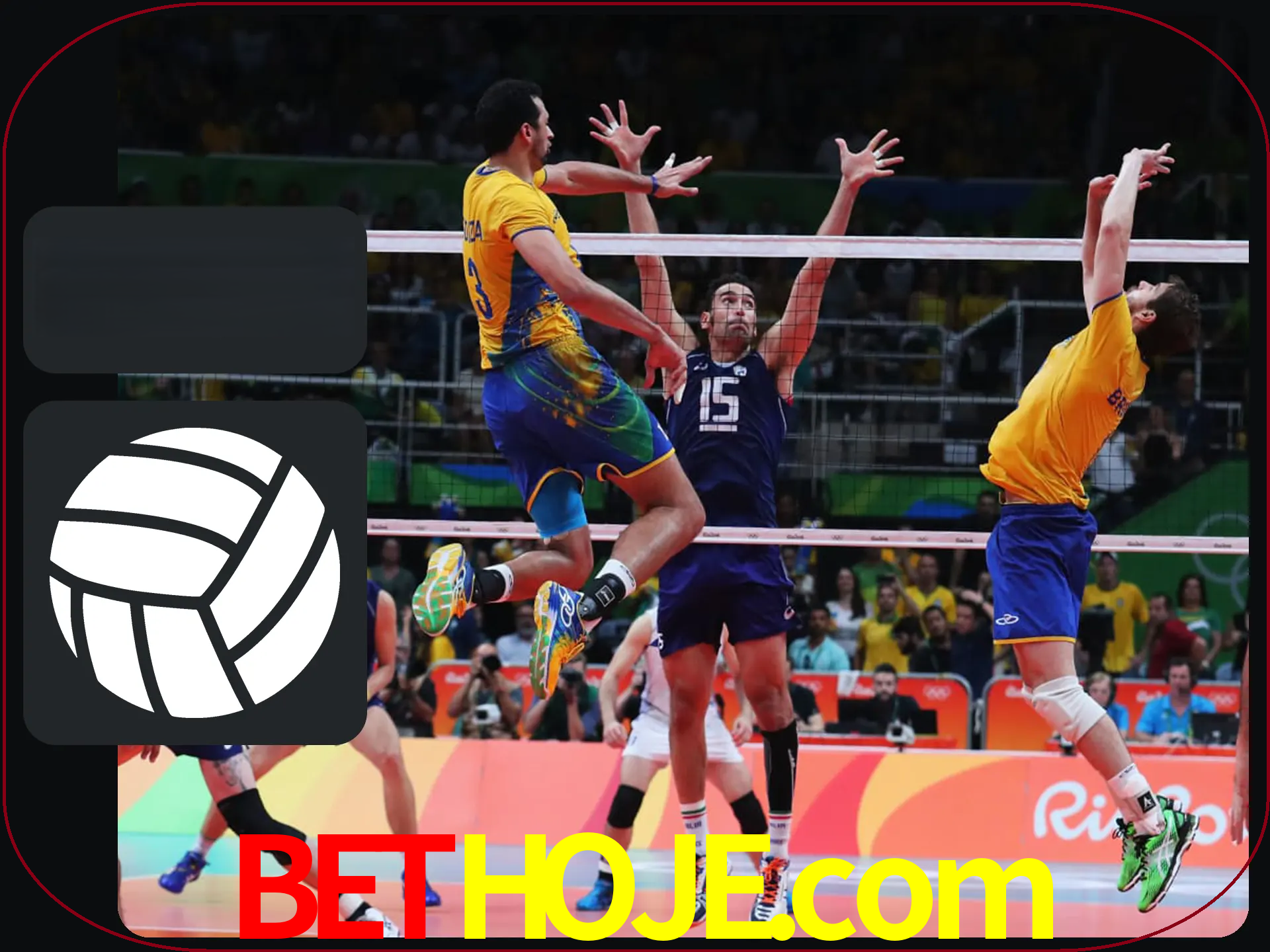 Fazer enormes ganhos apostando nas equipes de vôlei.